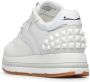 Voile blanche Leather and fabric sneakers Maran S White Dames - Thumbnail 5