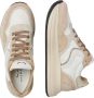 Voile blanche Leather and fabric sneakers Melany. Beige Dames - Thumbnail 3