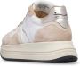 Voile blanche Leather and fabric sneakers Melany. Beige Dames - Thumbnail 5