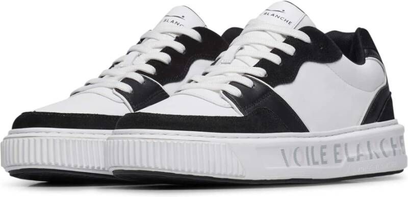 Voile blanche Leather and technical fabric sneakers Forx 3. Black Heren