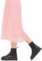 Voile blanche Leather boots Grenelle Chelsea Black Dames - Thumbnail 3