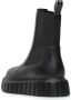 Voile blanche Leather boots Grenelle Chelsea Black Dames - Thumbnail 6