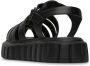 Voile blanche Leather sandals Grenelle Spider Black Dames - Thumbnail 5