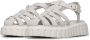 Voile blanche Leather sandals Grenelle Spider White Dames - Thumbnail 5
