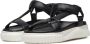 Voile blanche Leather sandals Lisa 17 Black Dames - Thumbnail 4