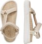 Voile blanche Leather sandals Lisa 20 Beige Dames - Thumbnail 3