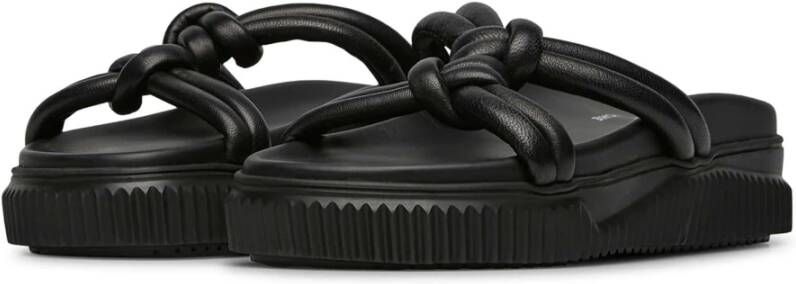 Voile blanche Leather sandals Lisa 33 Black Dames