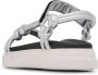 Voile blanche Leather sandals Lisa 34 Gray Dames - Thumbnail 5