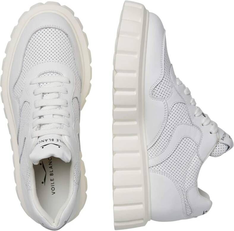 Voile blanche Leather sneakers Grenelle Sneak White Dames