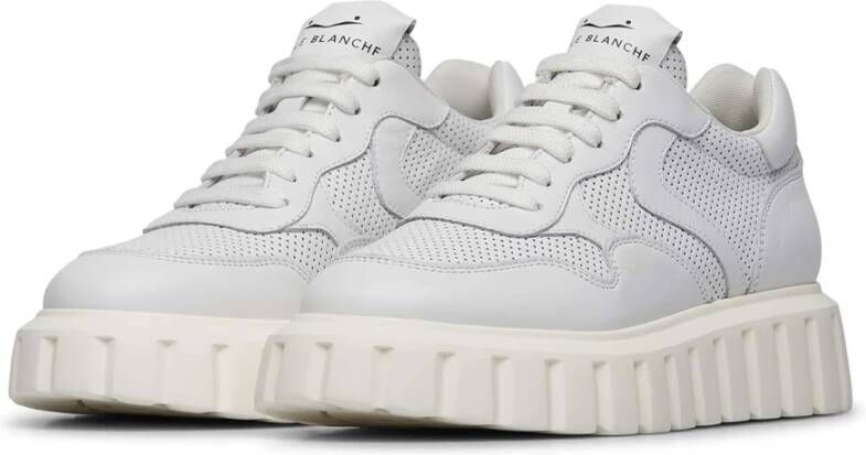 Voile blanche Leather sneakers Grenelle Sneak White Dames