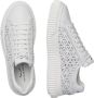 Voile blanche Leather sneakers Herika Perforated White Dames - Thumbnail 3