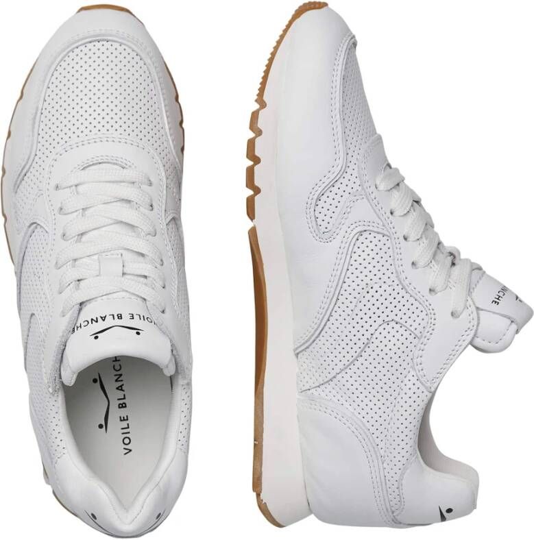 Voile blanche Leather sneakers Julia 050 White Dames