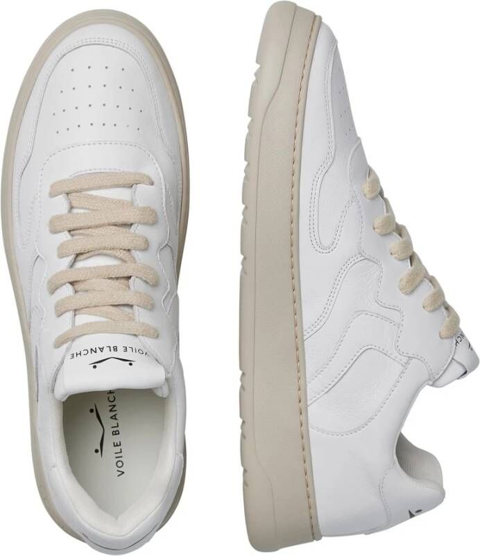 Voile blanche Leather sneakers Layton 01 White Heren