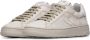 Voile blanche Beige Leren Stoffen Sneakers Beige Heren - Thumbnail 4