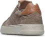 Voile blanche Bruine Leren Sneakers Layton Stijl Brown Heren - Thumbnail 9