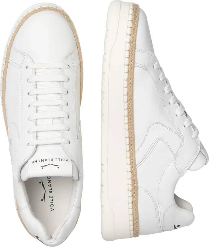 Voile blanche Leather sneakers Layton 100 White Heren