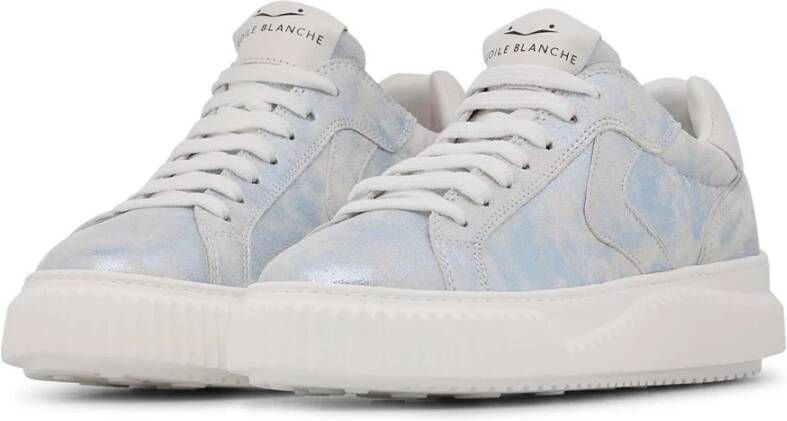 Voile blanche Leather sneakers Lipari Blue Dames