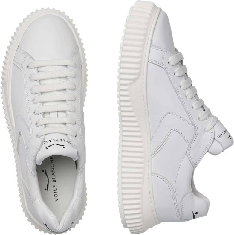 Voile blanche Leather sneakers Lipari White Dames