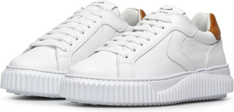 Voile blanche Leather sneakers Lipari White Dames