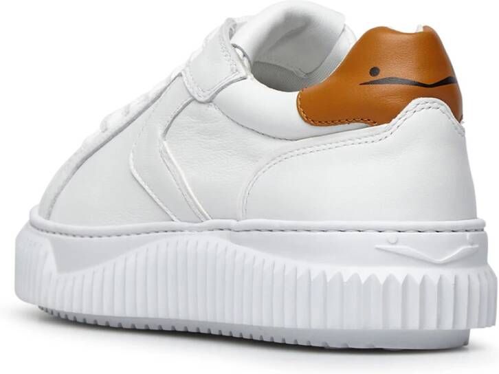 Voile blanche Leather sneakers Lipari White Dames