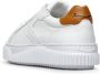 Voile blanche Lipari Calf White-Tobacco Sneakers Wit Dames - Thumbnail 5