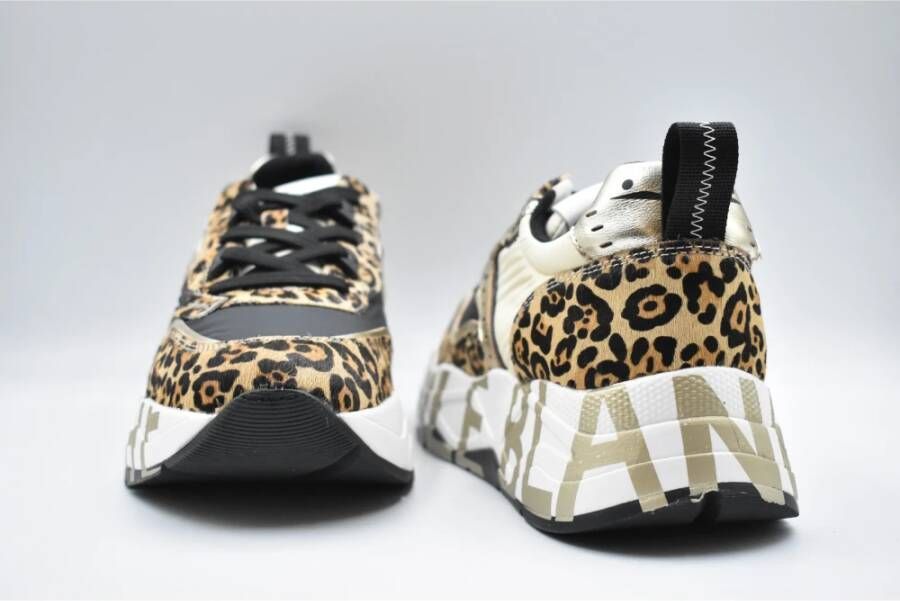 Voile Blanche Luipaard Veterschoenen voor Vrouwen