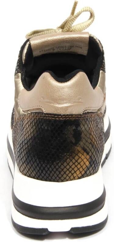 Voile Blanche Maran Print Leren Schoen Platinum