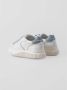 Voile blanche Metallic Kalfsleren Sneakers White Dames - Thumbnail 5