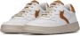 Voile blanche Retro Leren Sneakers Brown Heren - Thumbnail 4