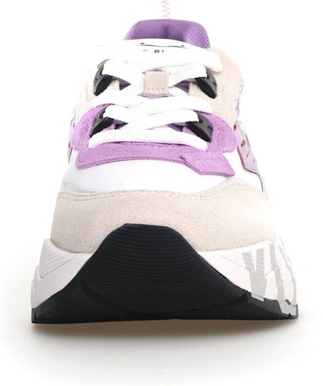 Voile blanche Roze Sneakers voor Vrouwen Multicolor Dames