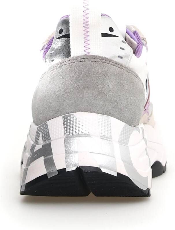 Voile blanche Roze Sneakers voor Vrouwen Multicolor Dames