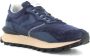 Voile blanche Leather and fabric sneakers Qwark Hype MAN Blue Heren - Thumbnail 14
