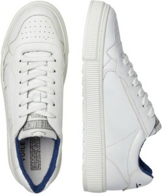 Voile blanche Sneakers Wit Heren