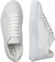 Voile blanche Leather sneakers Lipari Woven White Dames - Thumbnail 2