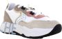 Voile blanche Sneakers Multicolor Brown Dames - Thumbnail 14