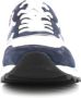 Voile blanche Blauwe Sneakers met Leren en Stoffen Voering Blauw Heren - Thumbnail 15