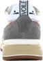 Voile blanche Leren en stoffen sneakers voor heren Beige Heren - Thumbnail 22