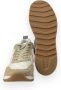Voile blanche Leren en stoffen sneakers voor heren Beige Heren - Thumbnail 9
