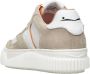 Voile blanche Beige Casual Leren Sneakers Beige Dames - Thumbnail 4
