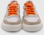 Voile blanche Beige Casual Leren Sneakers Beige Dames - Thumbnail 7
