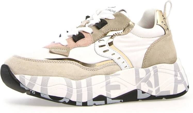 Voile blanche Sneakers Beige Dames