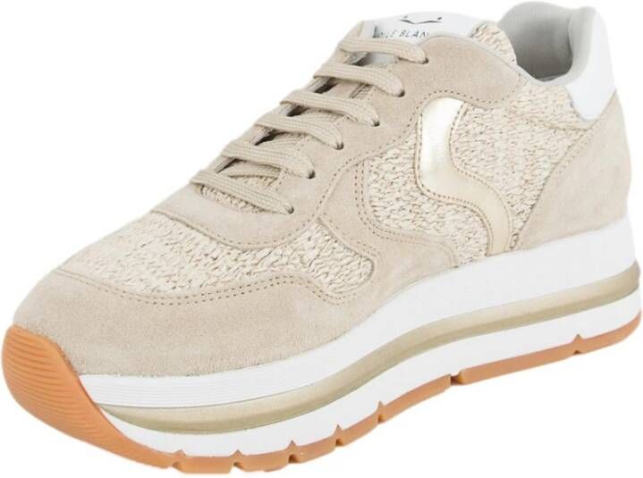 Voile blanche Sneakers Beige Dames