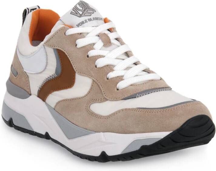 Voile blanche 2D38 Qwark Herensneakers Beige Heren