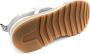 Voile blanche Leren en stoffen sneakers voor heren Beige Heren - Thumbnail 6