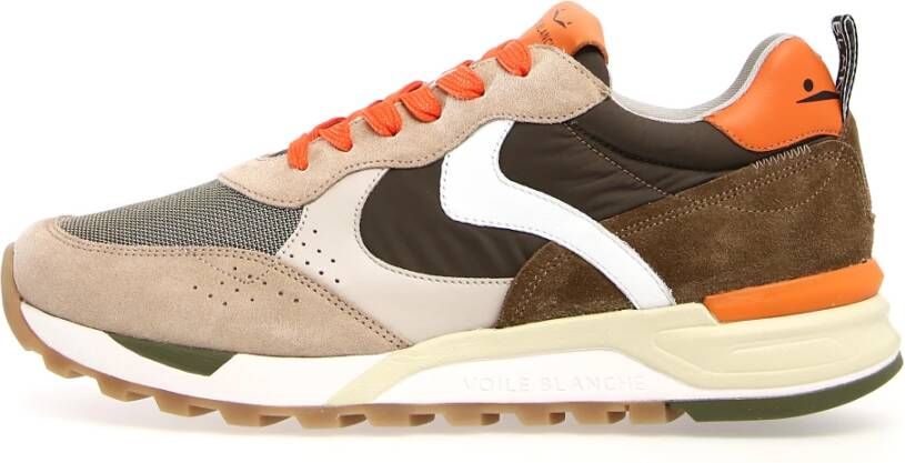 Voile blanche Stijlvolle Sneakers voor Heren Beige Heren