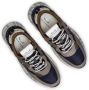 Voile blanche Heren Sneakers Club01 Grijs Marineblauw 2C22 Donkerblauw Blauw Heren - Thumbnail 8