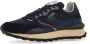 Voile blanche Leather and fabric sneakers Qwark Hype MAN Blue Heren - Thumbnail 3