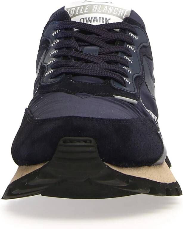 Voile blanche Blauwe Sneakers voor Heren Blauw Heren