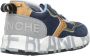 Voile blanche Blauwe Lage Veterschoenen Blauw Heren - Thumbnail 10