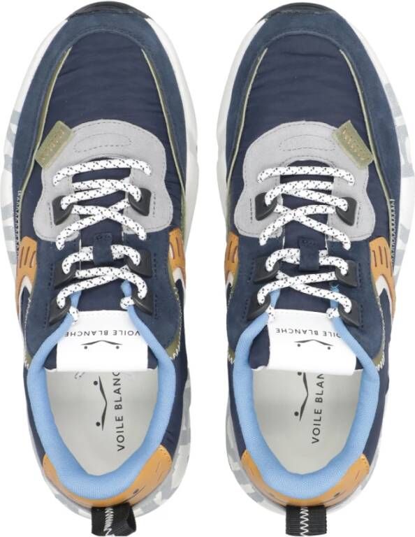Voile blanche Sneakers Blauw Heren